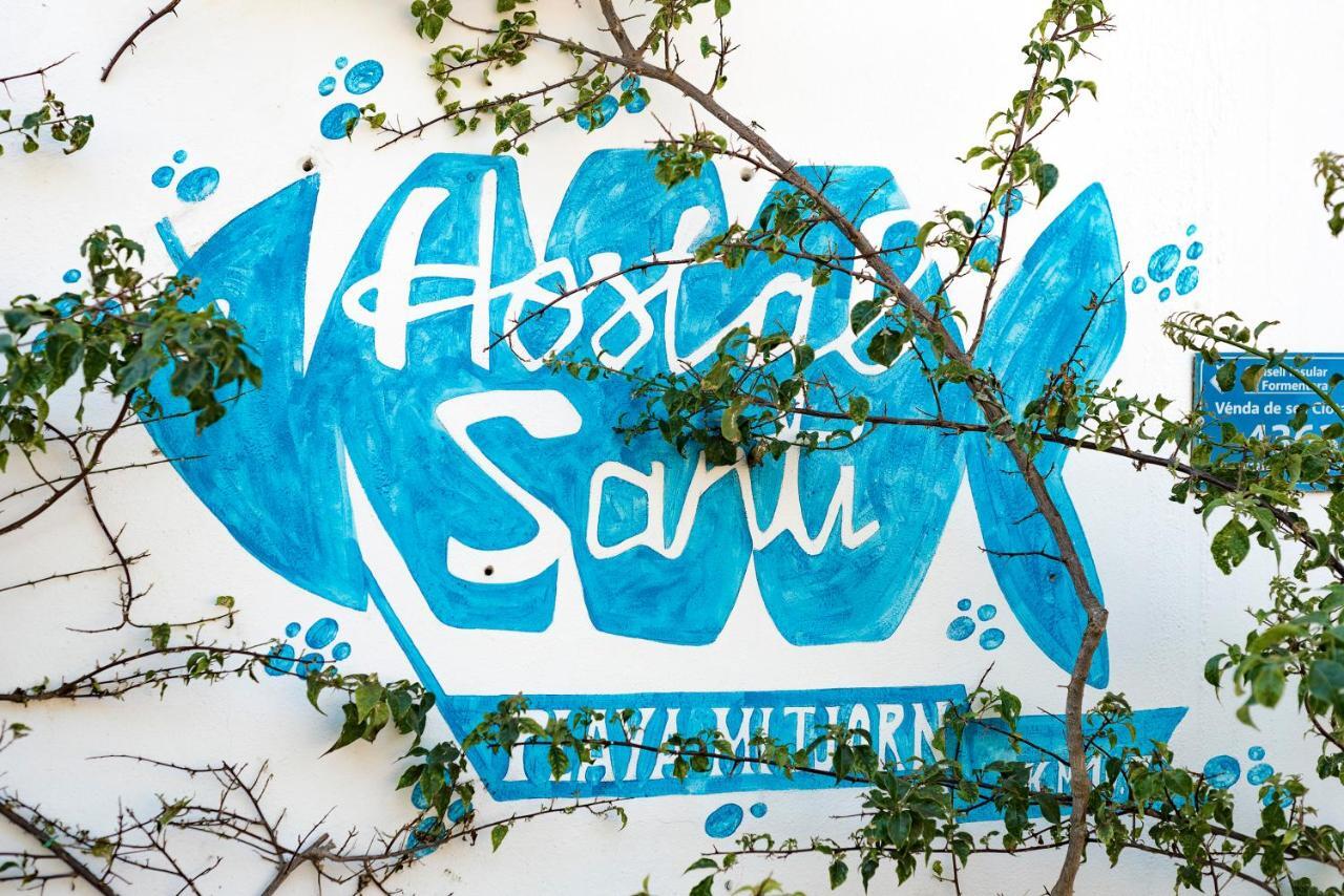 Hostal Santi Es Caló Exterior foto